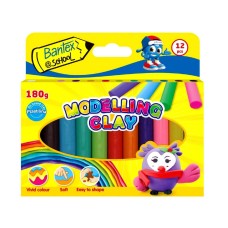 BANTEX Modelling Clay  12 colors