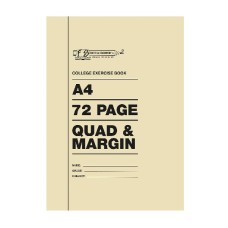 A4 72pg College Books Quad