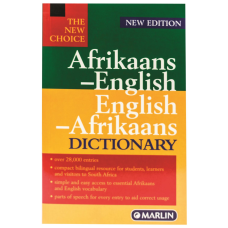 "The NEW Choice" Afrikaans/English, English/Afrikaans Dictionary 