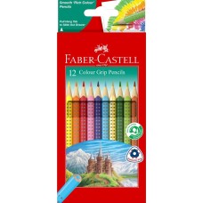 Faber Castell Grip colour pencil pack of 12