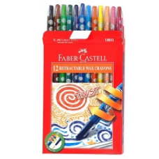 Faber Castell Retractable Wax Crayons