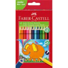 Faber Castell Jumbo Triangular colour pencils