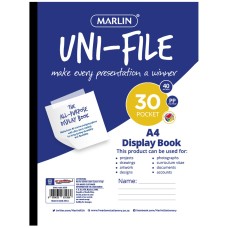 Marlin Uni-File Display Books 30 pocket  