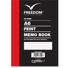 128 pages A6 Memo Books - Hard covers