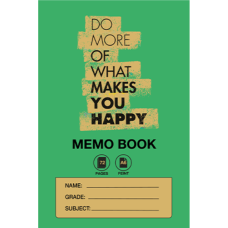 72 pages A6 Memo Books