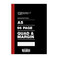 A5 192pg Manuscript Book Quad