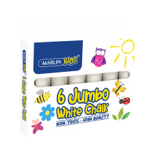 Marlin Kids White chalk jumbo 6's