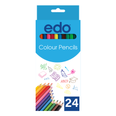 Marlin EDO Colour Pencil Long 24's
