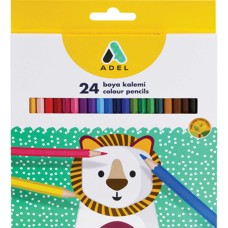 ADEL COLOUR PENCILS BOX 24`S 