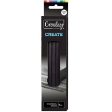 CROXLEY charcoal assorted box 10's