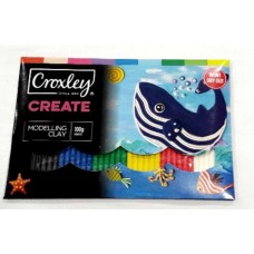 CROXLEY Create Modelling Clay 100G Assorted