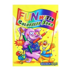 Marlin Kids Fun with colouring books 96 page