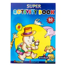 Marlin Kids Super activity books 80 page                               