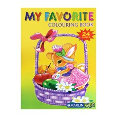 Marlin Kids My Favourite colouring books 24 page