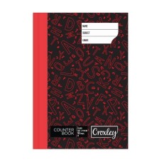 CROXLEY Eco 2Q F&M Black With Red Print 