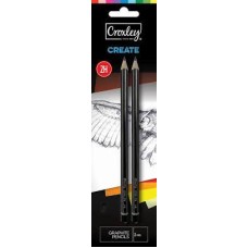 CROXLEY Create Excellence Pencils 2H-2 pack Carded