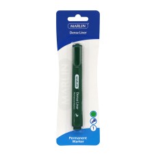 Marlin Dense Liners Permanent markers Green 