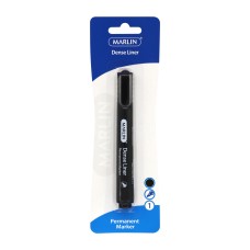 Marlin Dense Liners Permanent markers Black 