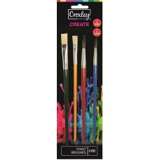 CROXLEY Create Beginners paintbrush set 4 Piece set