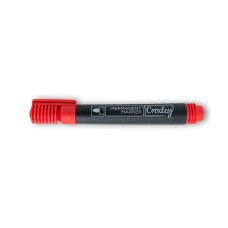 CROXLEY Permanent Marker Bullet Red 