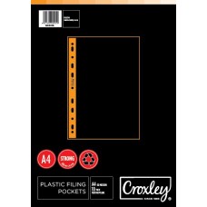 CROXLEY A4 Filing Pocket 10Pk - 50 Mic