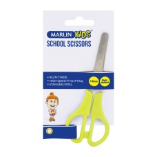 Marlin Kids scissors blunt nose 130mm try-me card